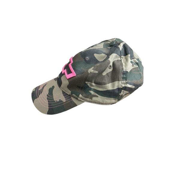 Chevy Chevrolet Camo Pink Hat Baseball Cap GM Camouflage Women's Adjustable - Picture 3 of 9